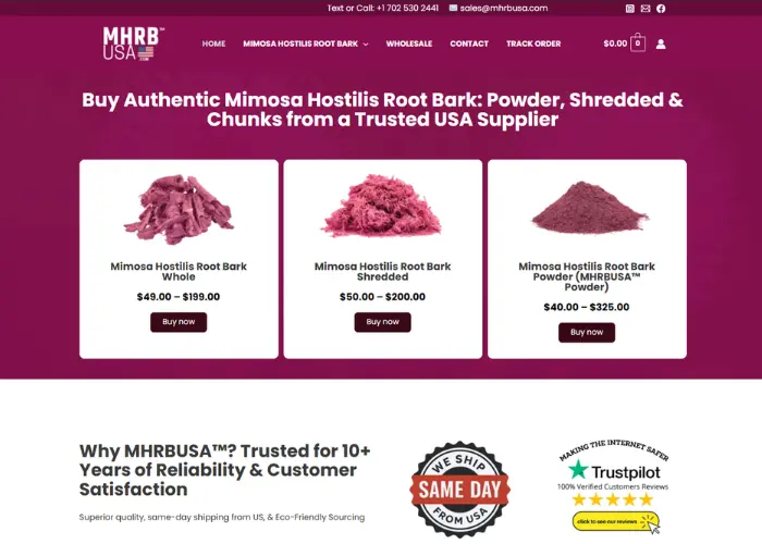 Proyecto e-commerce de MHRBUSA
