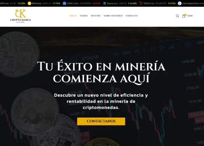 Proyecto ecommerce de Cryptokings Mining