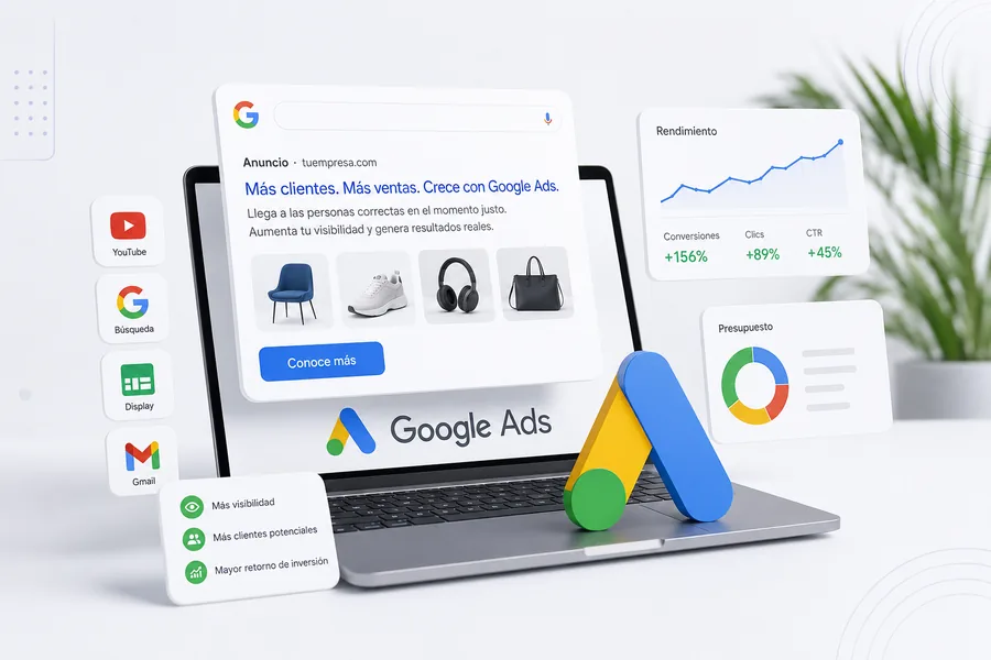 Servicio de Google Ads de Contbest: gestión de campañas SEM para captar clientes